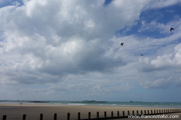 ブルターニュ　海