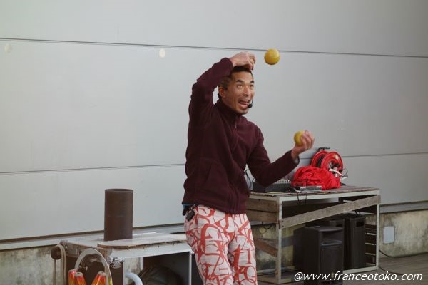 お台場　大道芸